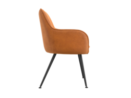 LPD Capri Dining Table With 4 Tara Burnt Rust Dining Chairs - thumbnail 4