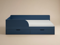 Flair Aris Single Montessori Bed with Storage Drawers Navy - thumbnail 4