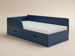 Flair Aris Single Montessori Bed with Storage Drawers Navy - thumbnail 5