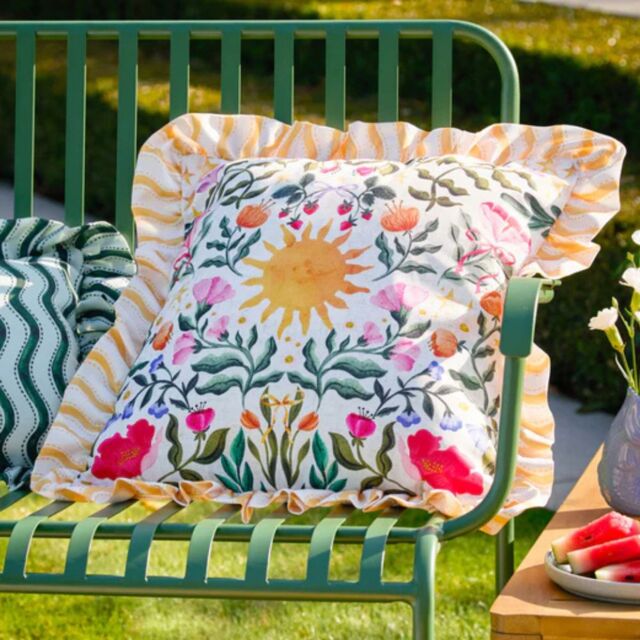 Furn Summer Solstice 50 x 50cm Outdoor Polyester Cushion Summer - image 1