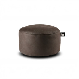 Extreme Lounging B Pouffe Luxury Slate