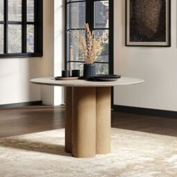 SOLACE+CO Deko Sintered Stone Dining Table-Oak - thumbnail 1