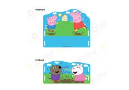 Kidsaw Peppa Pig Toddler Bed Frame - thumbnail 4