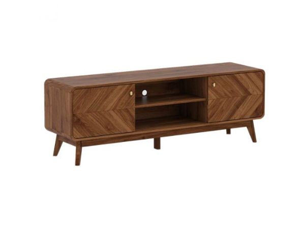 Kidsaw LV44 TV Cabinet 1.6m Columbian Walnut - image 1