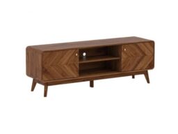 Kidsaw LV44 TV Cabinet 1.6m Columbian Walnut - thumbnail 1