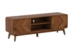 Kidsaw TV Unit with Storage Columbian Walnut 160cm - thumbnail 4