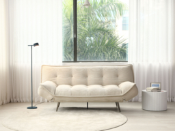 Limelight Remi Cord Fabric Sofa Bed-Natural - thumbnail 2