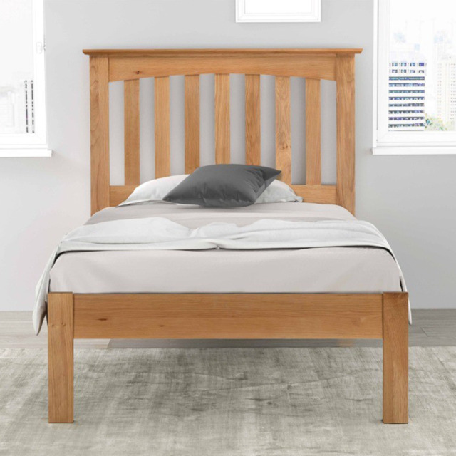 Flintshire Furniture Gladstone Solid Oak Bed Frame-Single - image 1