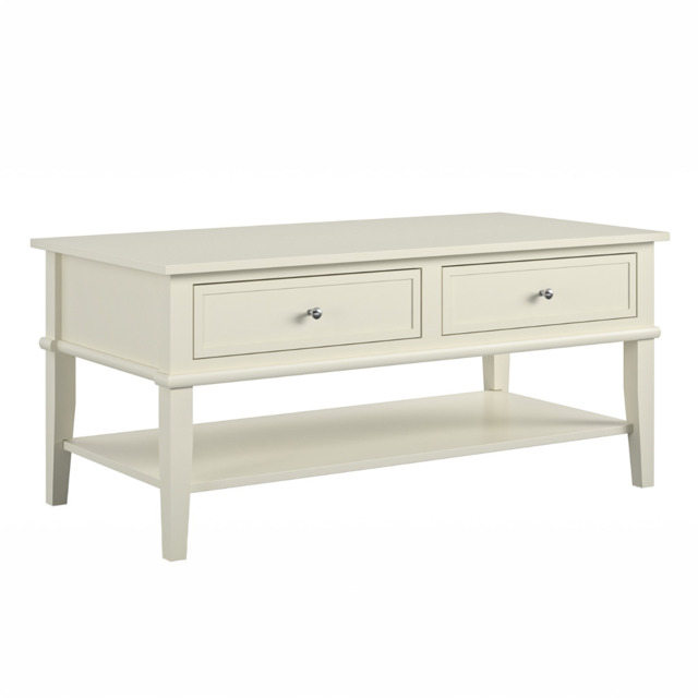 Dorel Franklin Coffee Table-White - image 1