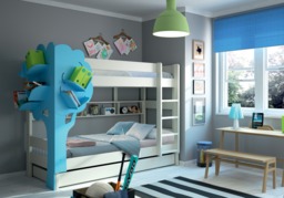 " Mathy By Bols Dominique Separable Bunk Bed with Desk & Drawers" - thumbnail 7