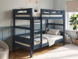 Flair Elijah Detachable Wooden Bunk Bed Blue - thumbnail 2