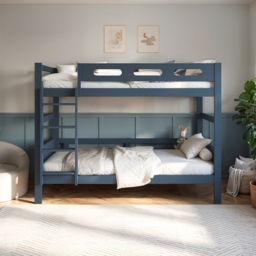 Flair Elijah Detachable Wooden Bunk Bed Blue - thumbnail 1