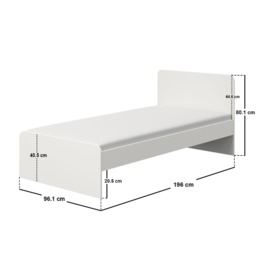 Flair Wizard Single Bed White - thumbnail 7