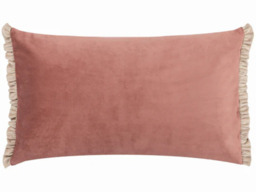 Wylder Tilly Reversible Velvet Cushion Cover -Pear/Shell - thumbnail 3