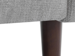 Living & Home Mid-Century Armchair Single Sofa-Grey - thumbnail 6