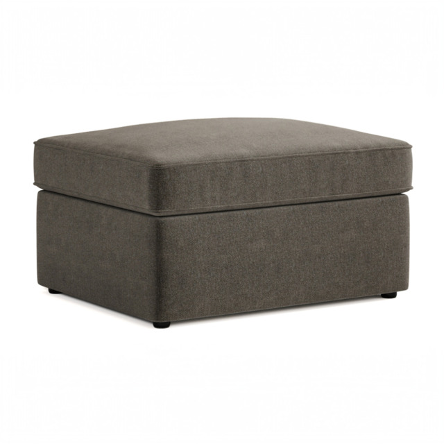 Jay-Be® Footstool Bed-Brushed Twill Pewter - image 1