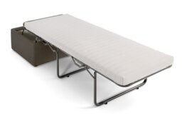 Jay-Be® Footstool Bed-Brushed Twill Pewter - thumbnail 4