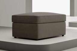 Jay-Be® Footstool Bed-Brushed Twill Pewter - thumbnail 2