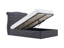 Limelight Rosa Ottoman Fabric Bed -Single-Dark Grey - thumbnail 5
