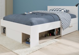 Parisot Achille Small Double Storage Bed Frame with Drawers - thumbnail 3