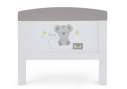 Obaby Grace Inspire Cot Bed & Under Drawer - Hello World Koala Grey - thumbnail 5