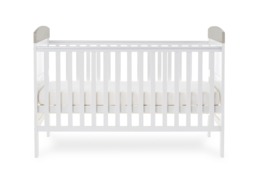 Obaby Grace Inspire Cot Bed & Under Drawer - Hello World Koala Grey - thumbnail 7