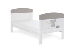 Obaby Grace Inspire Cot Bed & Under Drawer - Hello World Koala Grey - thumbnail 6