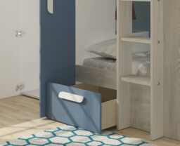 Trasman Barca Bunk Bed-Blue - thumbnail 3