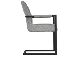 LPD Cleaver Dining Chairs with Arms Smoked Pearl - thumbnail 2