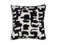 HÖEM Caval 50 x 50cm Boucle & Chenille Polyester Cushion-Mono - thumbnail 2