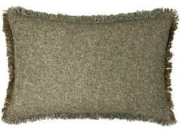 Yard Doze Textured Rectangular Cushion Cover -Moss - thumbnail 2