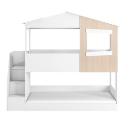 Flair Dreamland House Staircase Bunk White & Oak - thumbnail 7