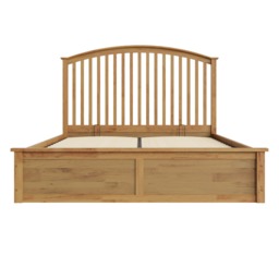 GFW Madrid Wooden Ottoman Storage Bed-Oak-Double - thumbnail 4