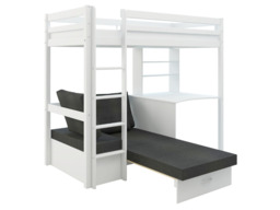 Thuka Hit 8 Single High Sleeper Bed with Desk & Sofa Bed - thumbnail 4