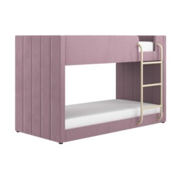 Flair Eden Bunk Bed Pink Velvet - thumbnail 4