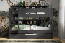 Flair Interstellar Bunk Bed with Storage Grey - thumbnail 3