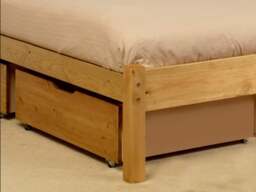 Friendship Mill Vegas Wooden Bed Frame Low Footboard - Small Single - thumbnail 5