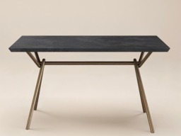 SOLACE+CO Lexi Rectangular Dining Table Black - thumbnail 4