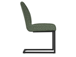 LPD Cleaver Tweed Cantilever Dining Chairs-Desert Sage - thumbnail 4