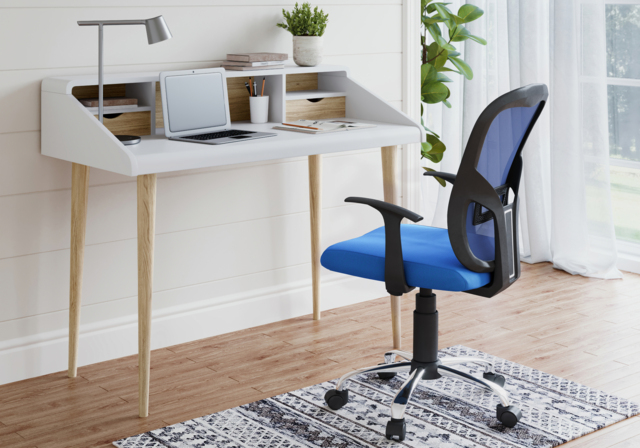 Alphason Tampa Office Chair -Blue - image 1