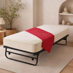 Wholesale Beds Paris Under Bed Roll Out Trundle Metal Frame Small Single - Black