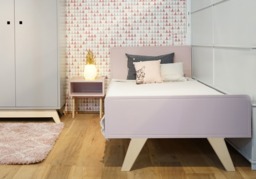 Mathy By Bols Madavin Single Bed with Birch Legs - thumbnail 3