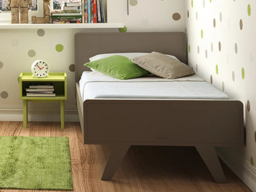 Mathy By Bols Madavin Single Bed with Birch Legs - thumbnail 2