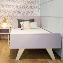 Mathy By Bols Madavin Single Bed with Birch Legs - thumbnail 1
