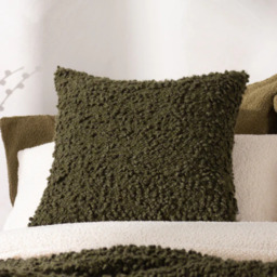 Yard Ulsmere Bouclé Feather Filled Cushion -Lichen - thumbnail 1