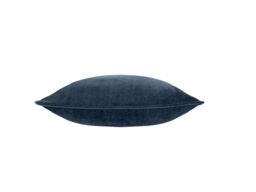 Yard Heavy Chenille 50 x 50cm Feather Cushion -Navy - thumbnail 3