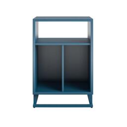 Novogratz Regal Turntable Stand-Blue Oak - thumbnail 5