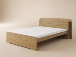 Noomi Evie Storage Bed with Headboard Oak Kingsize - thumbnail 4