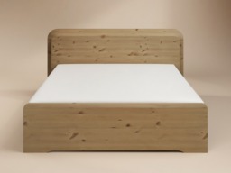 Noomi Evie Storage Bed with Headboard Oak Kingsize - thumbnail 5