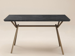 SOLACE+CO Lexi Dining Table with 4 Isla Swivel Dining Chairs¬†Brown Fabric - thumbnail 4